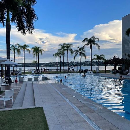 Estiloso Flat Brisas Do Lago Com Terraco 브라질리아 외부 사진